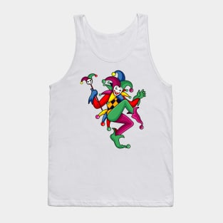 joker character illustration Tank Top